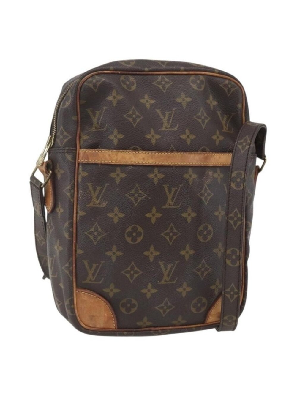 Authentic LOUIS VUITTON Monogram Danube MM Shoulder Bag M45264 LV